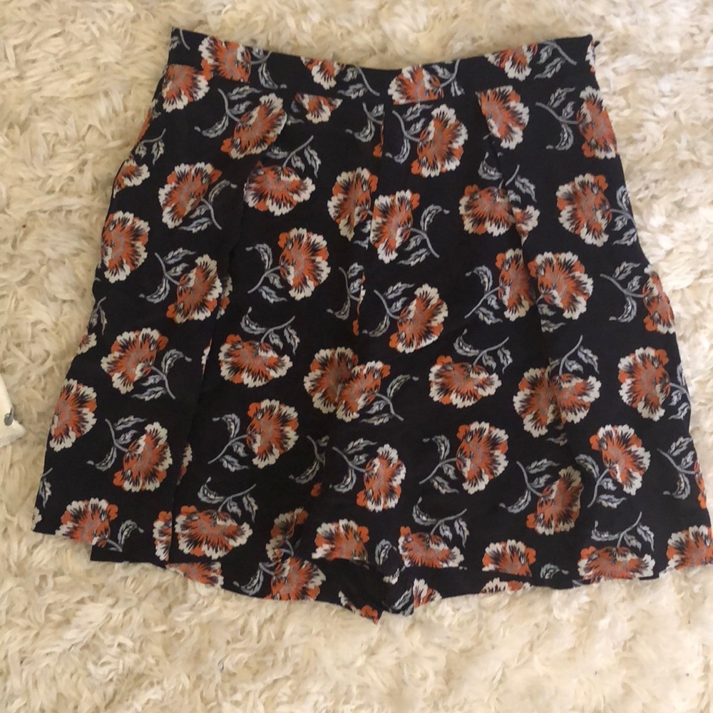 Topshop Floral Shorts XS